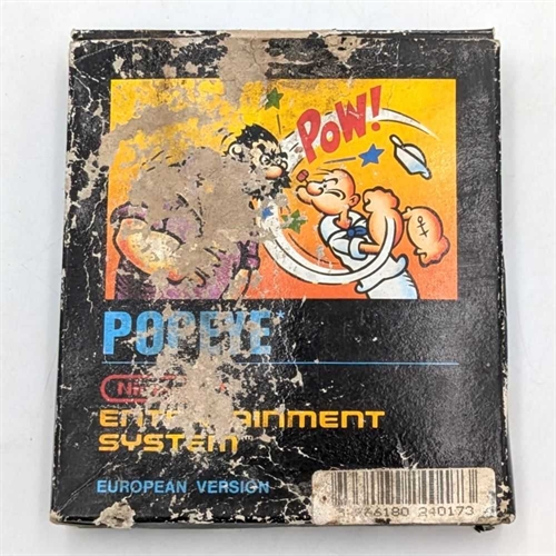 Popeye - Original Æske - (EEC) - NES Spil (C Grade) (Genbrug)